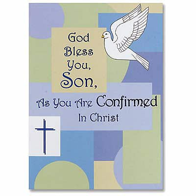 God Bless Son Confirmation Crd