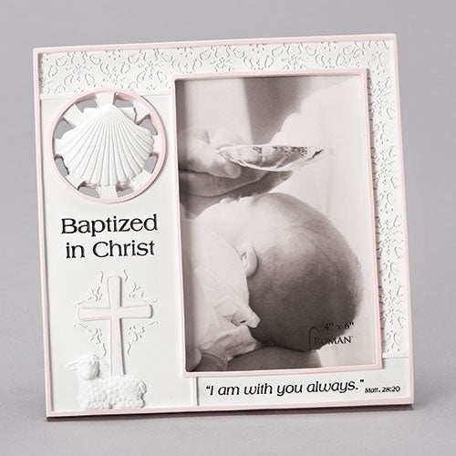 Baptism Frame Girl