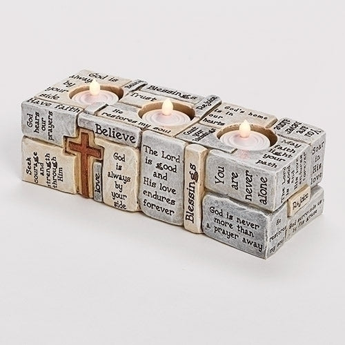 Crossword Candleholder