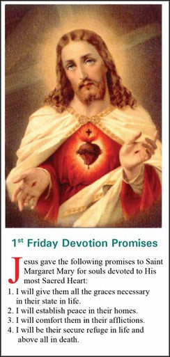 Promesas de devoción del primer viernes