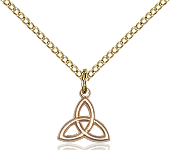 Gold Filled Trinity Irish Knot Pendant