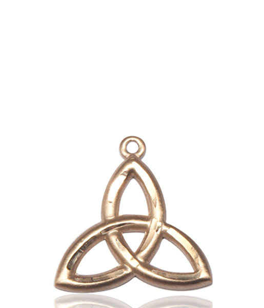 14kt Gold Trinity Irish Knot Medal