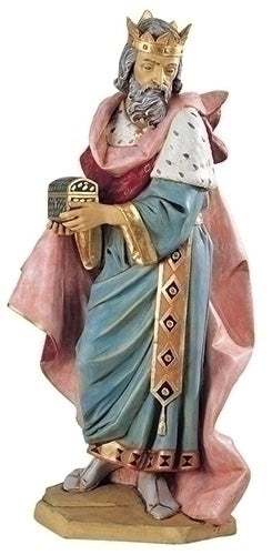 Standing King Melchior Nativity, 50" Scale [Fontanini]
