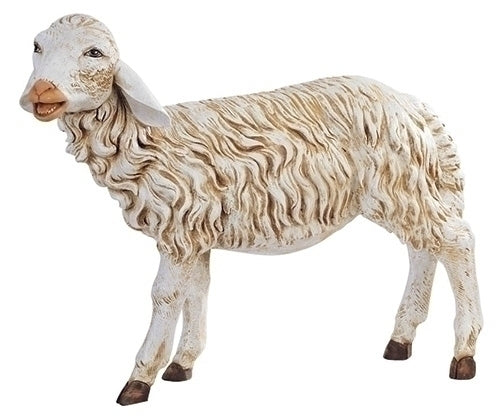 Standing Sheep with Head Straight Nativity, 50" Scale [Fontanini]