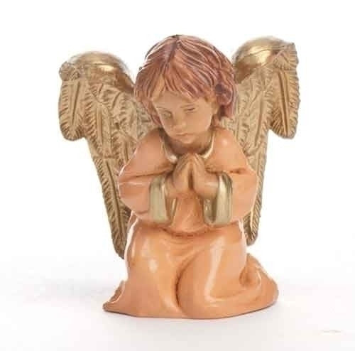 Carmel, figura de ángel rezando, escala de 5 pulgadas [Fontanini]