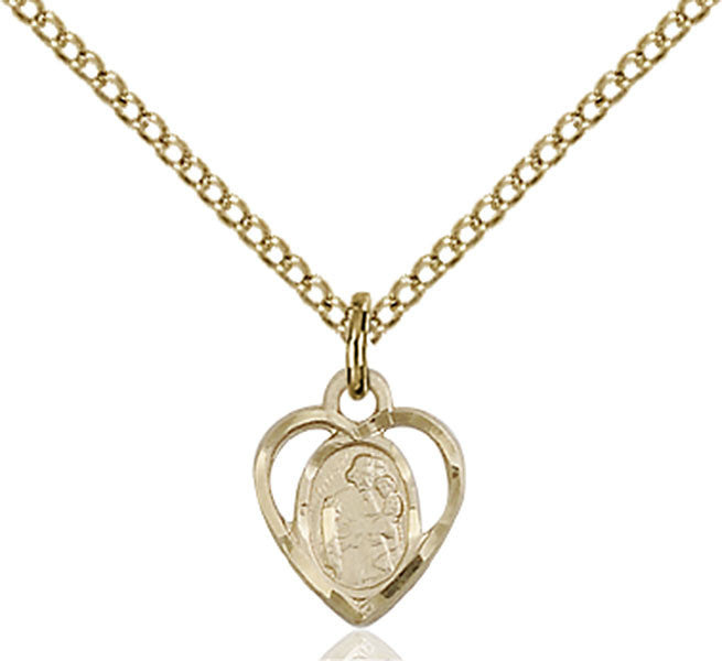 Gold Filled St. Joseph Pendant