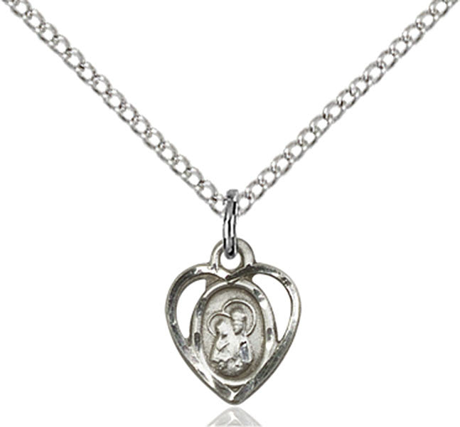 Sterling Silver O/L of Perpetual Health Pendant