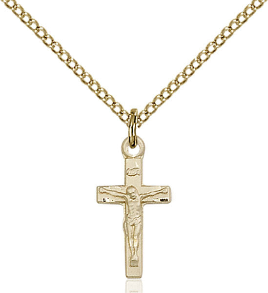 Gold Filled Crucifix Pendant