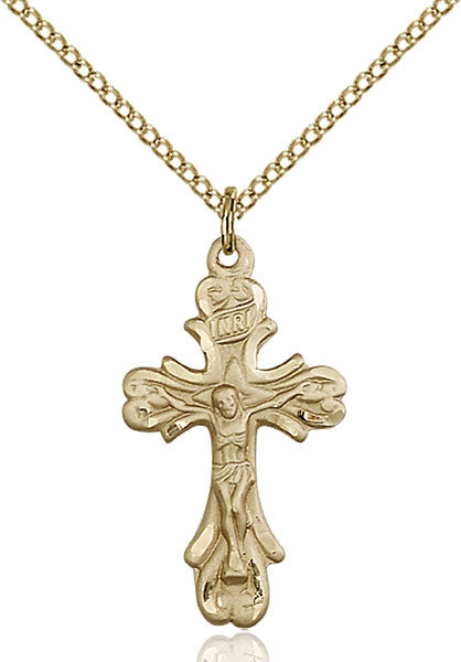 Gold Filled Crucifix Pendant