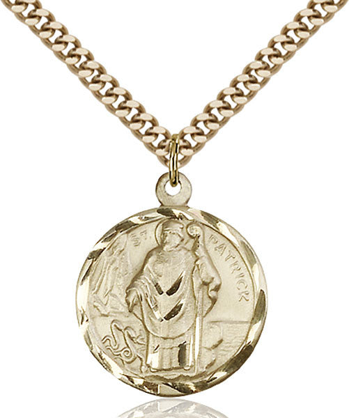 Gold Filled St. Patrick Pendant