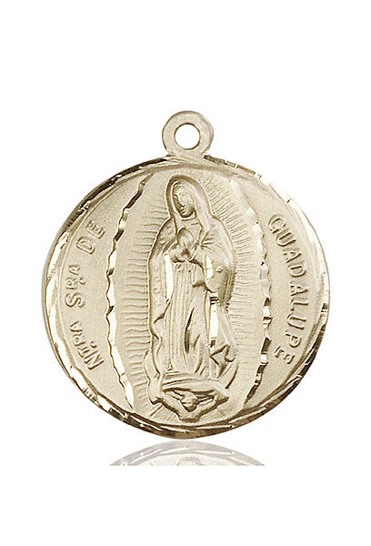 14kt Gold O/L of Guadalupe Medal