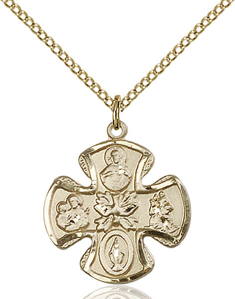 Gold Filled 5-Way Pendant