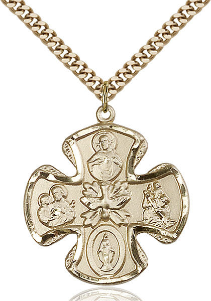 Gold Filled 5-Way Pendant