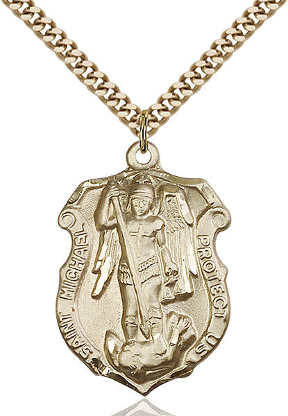 Gold Filled St. Michael Pendant