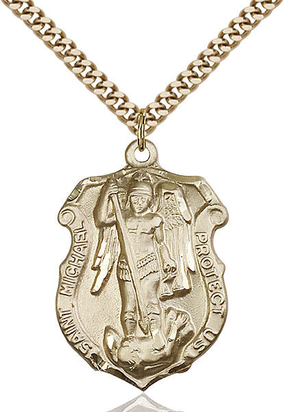 Gold Filled St. Michael Pendant