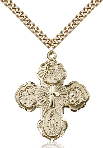 Gold Filled 5-Way Pendant