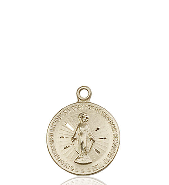 14kt Gold Miraculous Medal