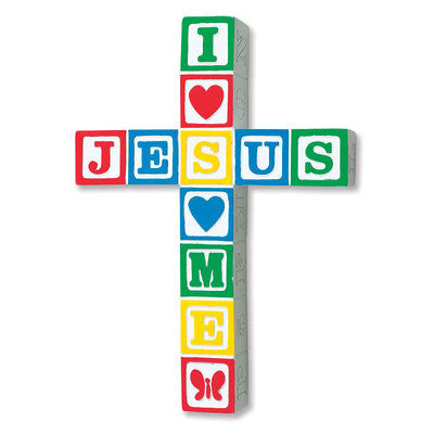 I Love Jesus Cross Primary