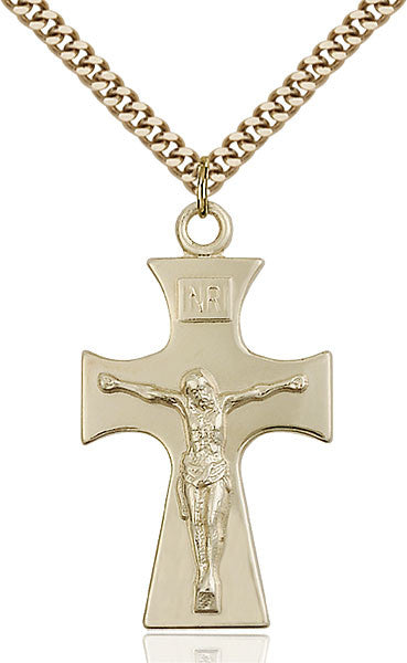 Gold Filled Celtic Crucifix Pendant