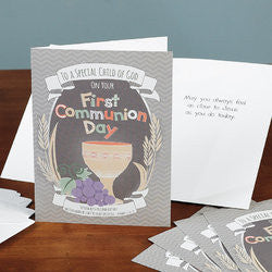 Special Child of God First Communion Card