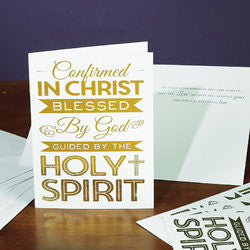 Confirmed in Christ Card