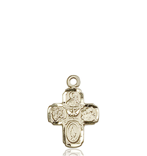 14kt Gold 4-Way Medal