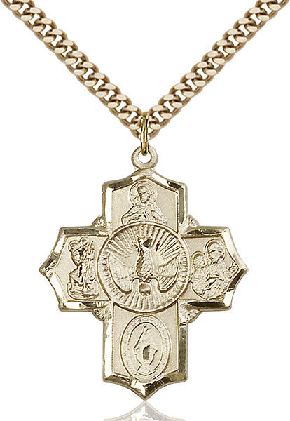 Gold Filled 5-Way Pendant