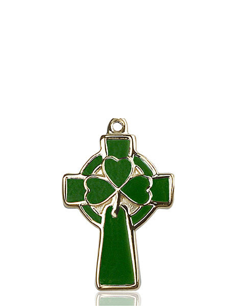 14kt Gold Celtic Cross Medal