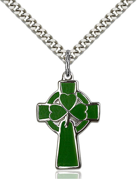 Sterling Silver Celtic Cross Pendant