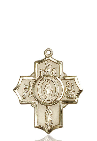 14kt Gold Apparitions Medal