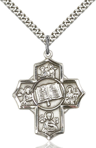 Sterling Silver Apostle 5-Way Pendant