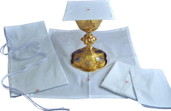 Corporal linen/cotton 57196