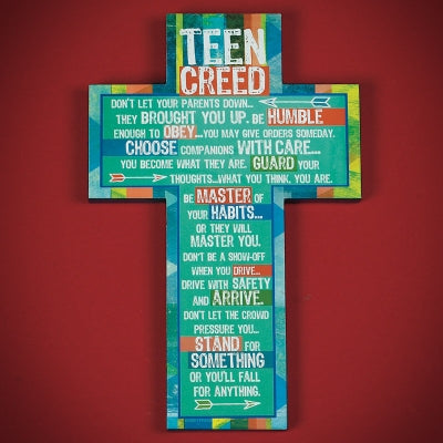 Teen Creed Wall Cross