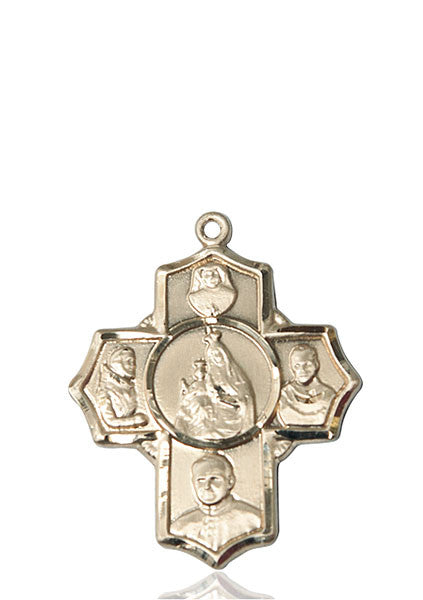 14kt Gold Polish 4-Way Medal