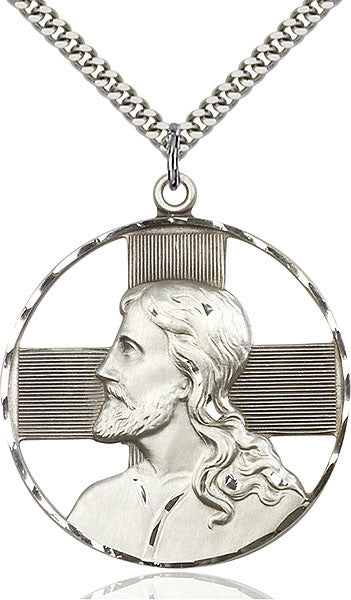 Sterling Silver St. Christopher Pendant