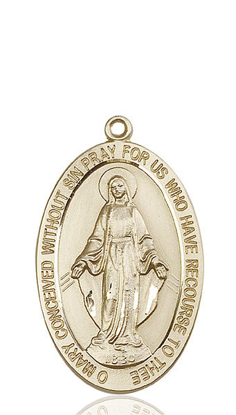 14kt Gold Miraculous Medal