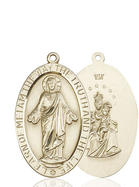 14kt Gold Scapular Medal