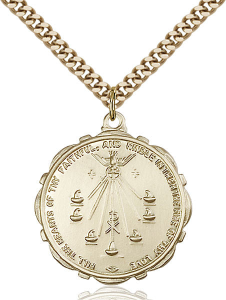 Gold Filled Seven Gifts Pendant