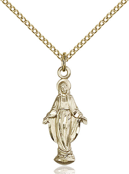 Gold Filled Miraculous Pendant