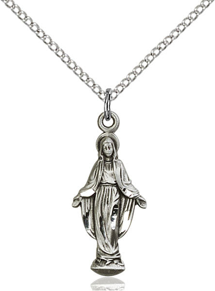 Sterling Silver Miraculous Pendant
