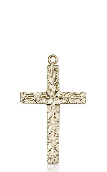 14kt Gold Cross Medal
