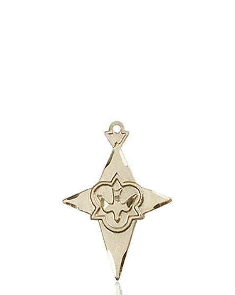 14kt Gold Cross Medal