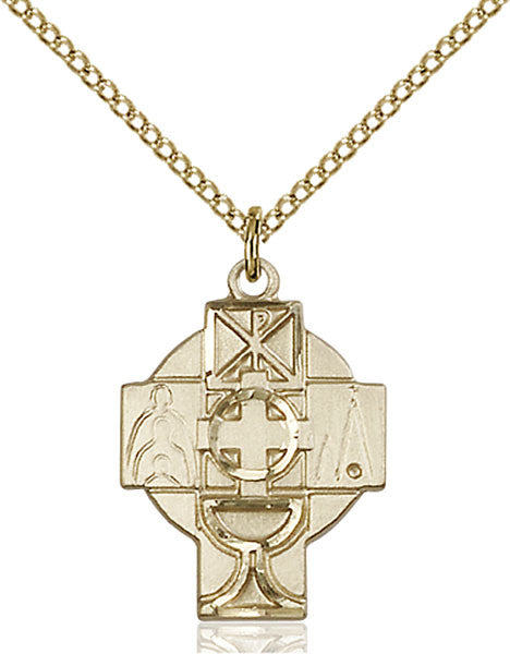 Gold Filled Rcia Pendant