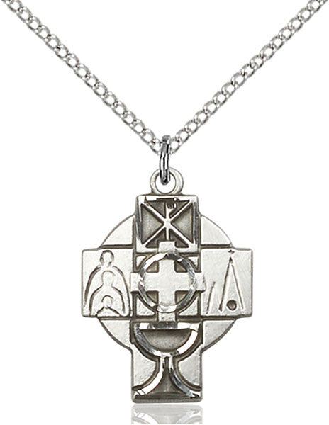 Sterling Silver Rcia Pendant