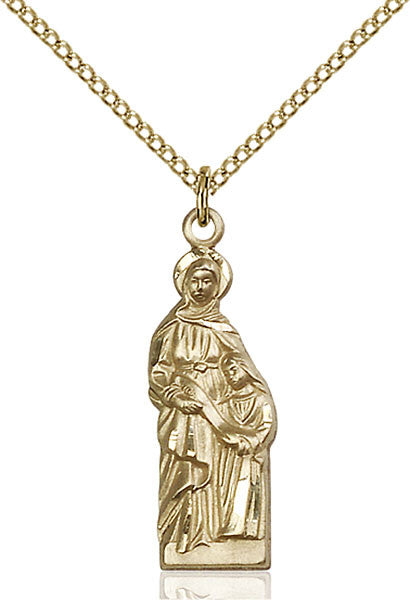 Gold Filled St. Ann Pendant