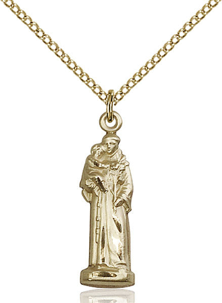 Gold Filled St. Anthony Pendant