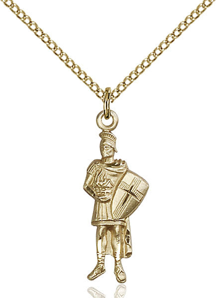 Gold Filled St. Florain Pendant
