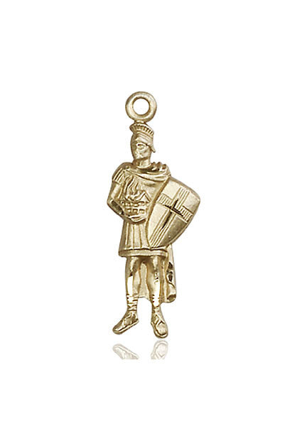 14kt Gold St. Florain Medal