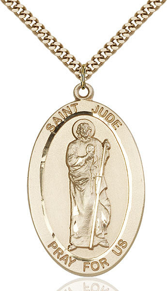 Gold Filled St. Jude Pendant