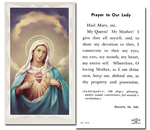 Prayer to Our Lady